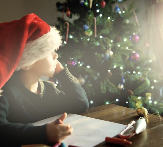 Attesa del Natale con i bambini