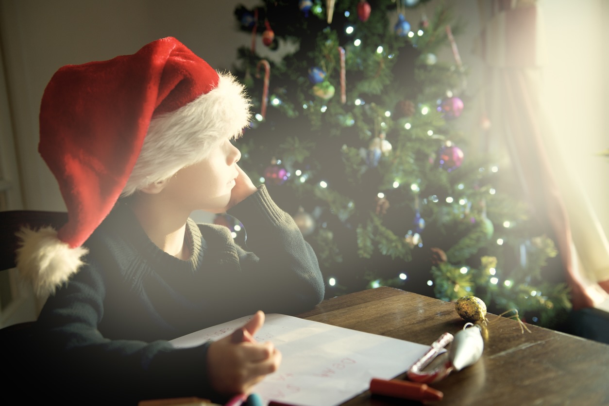 Attesa del Natale con i bambini